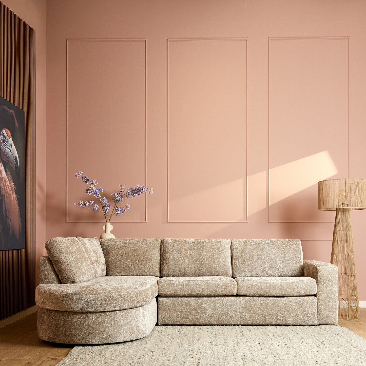 MijnSofa Alma | 2,5 zits en divan combinatie | Bekleed bankstel hoekopstelling