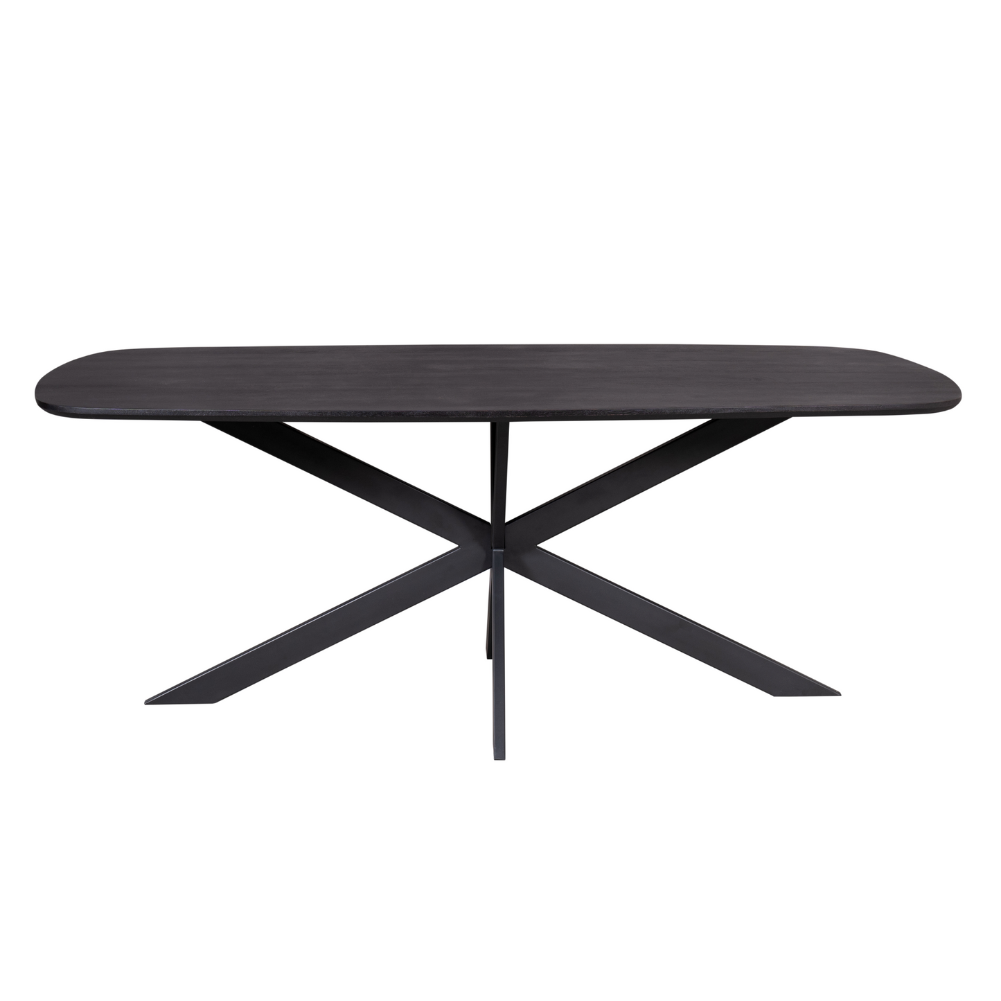 Eettafel Elegance Black | 240 cm | Deens ovaal
