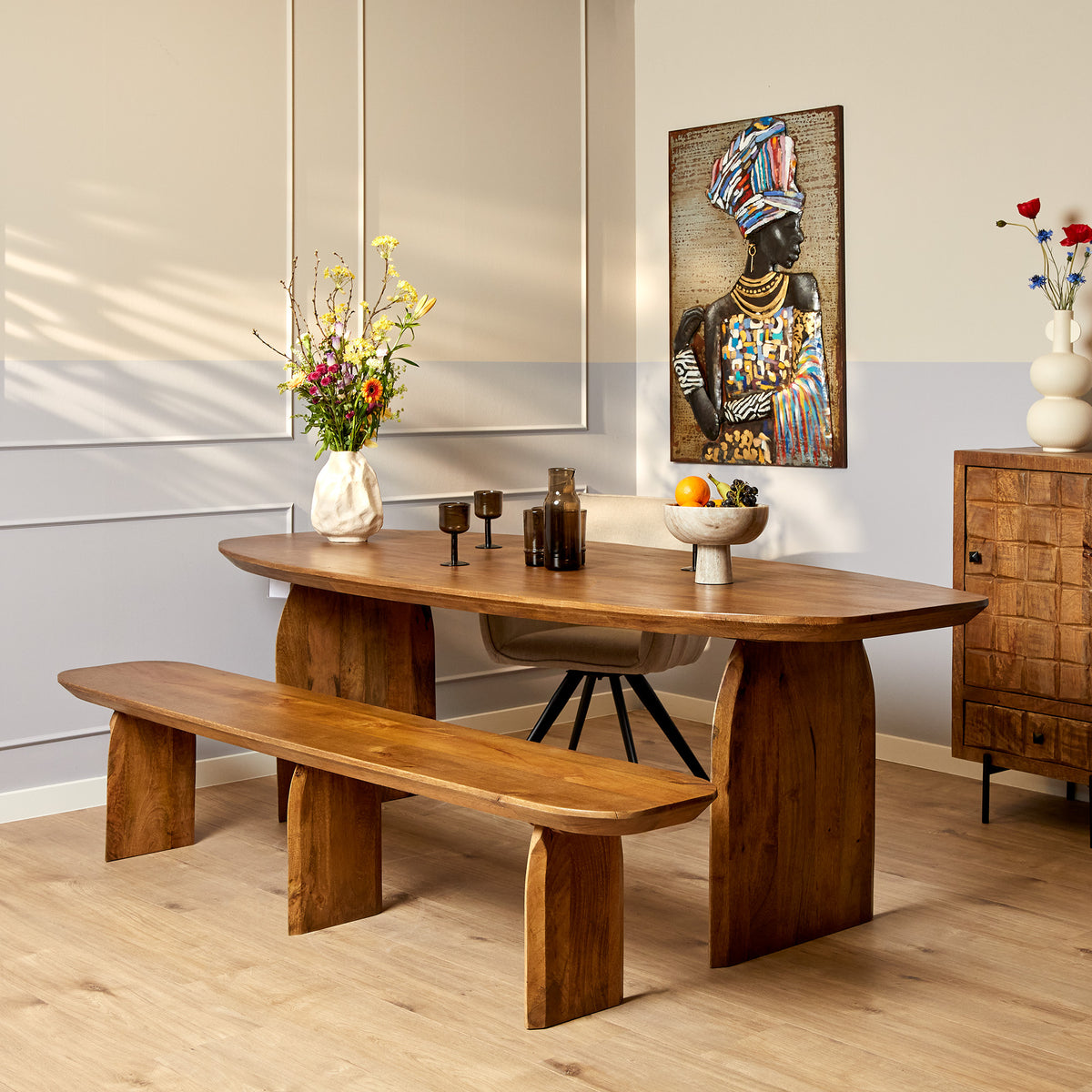 Eetkamerbank Tense | 220 cm