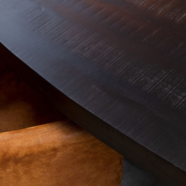 Eettafel Denver Black | 300 cm | Ovaal