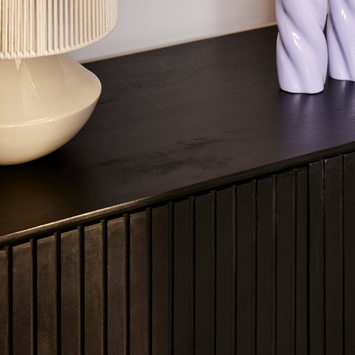 Dressoir Madison Black | 165 cm