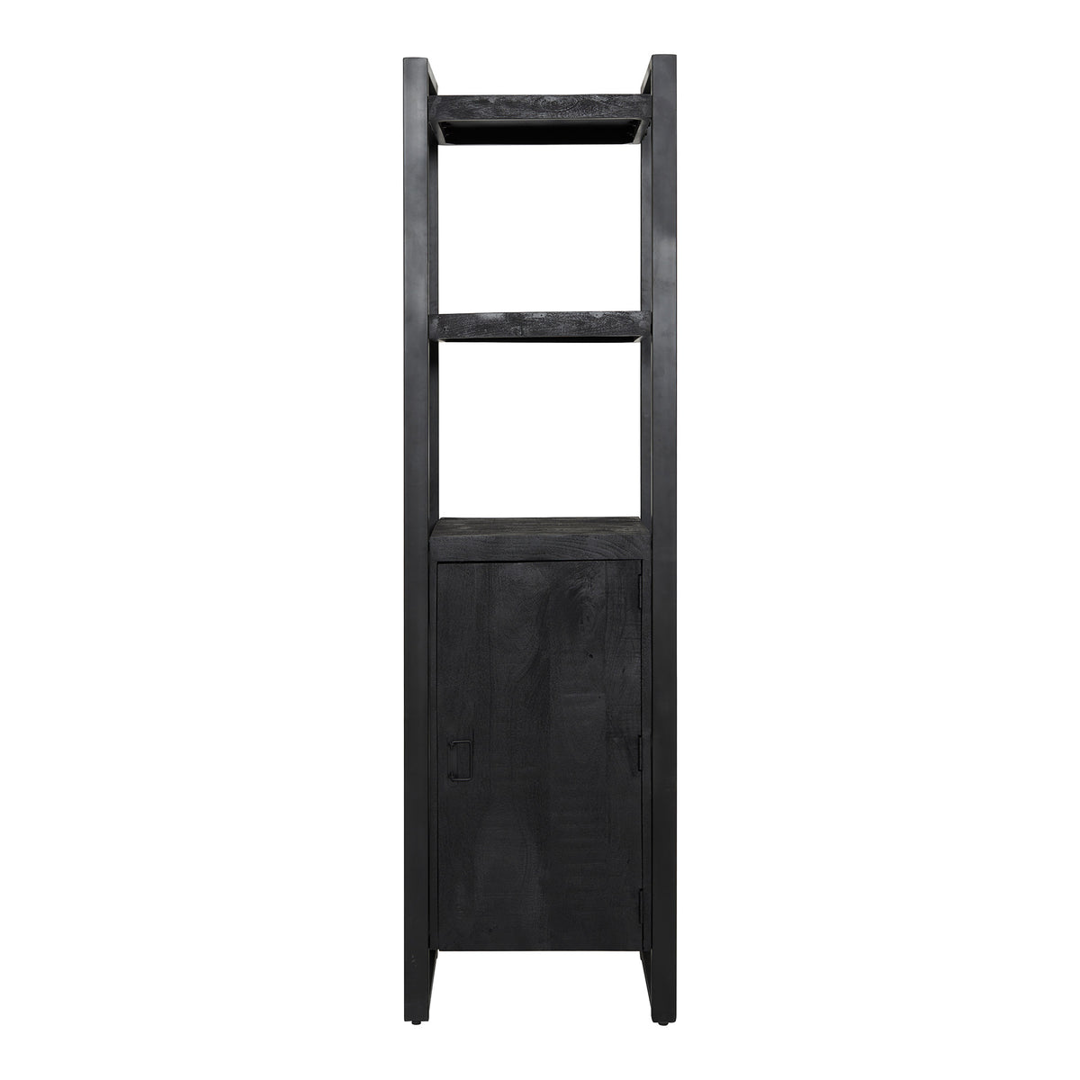 Boekenkast Boaz Black | 55 cm | deur