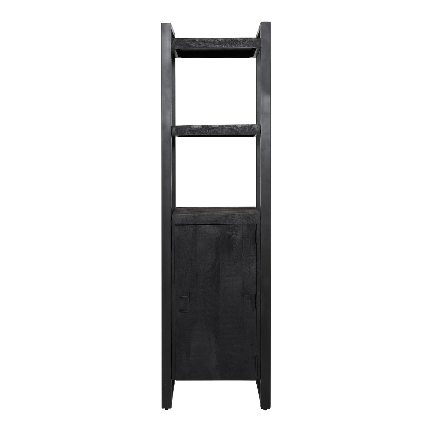 Boekenkast Boaz Black | 55 cm | deur