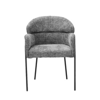 Eetkamerstoel Otis | Grey | Met armleuning