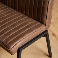 Eetkamerbank Tivoli Bull | 185 cm | Brown