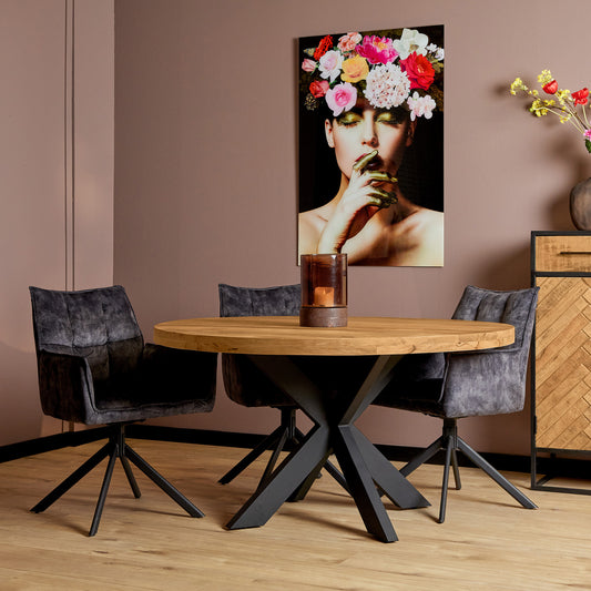 Eettafel Denver | 150 cm | Rond