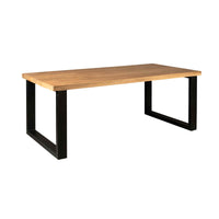 Eettafel Denver | 200 cm | Rechthoek | U-poot