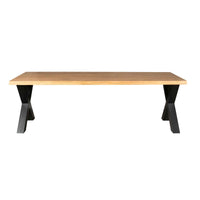 Eettafel Denver | 200 cm | Rechthoek | X-poot