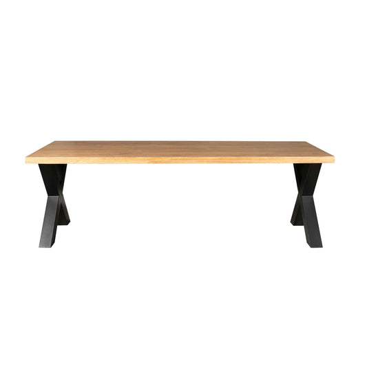 Eettafel Denver | 240 cm | Rechthoek | X-poot