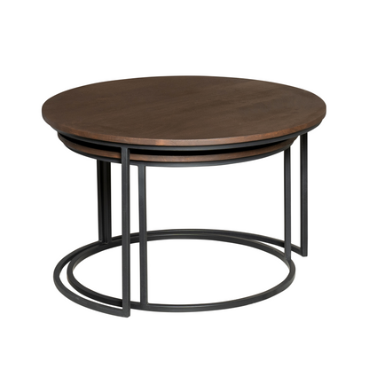 Salontafel Madison Brown | 70 cm | set van 2