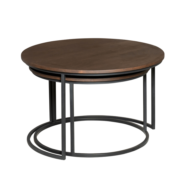 Salontafel Madison Brown | 70 cm | set van 2