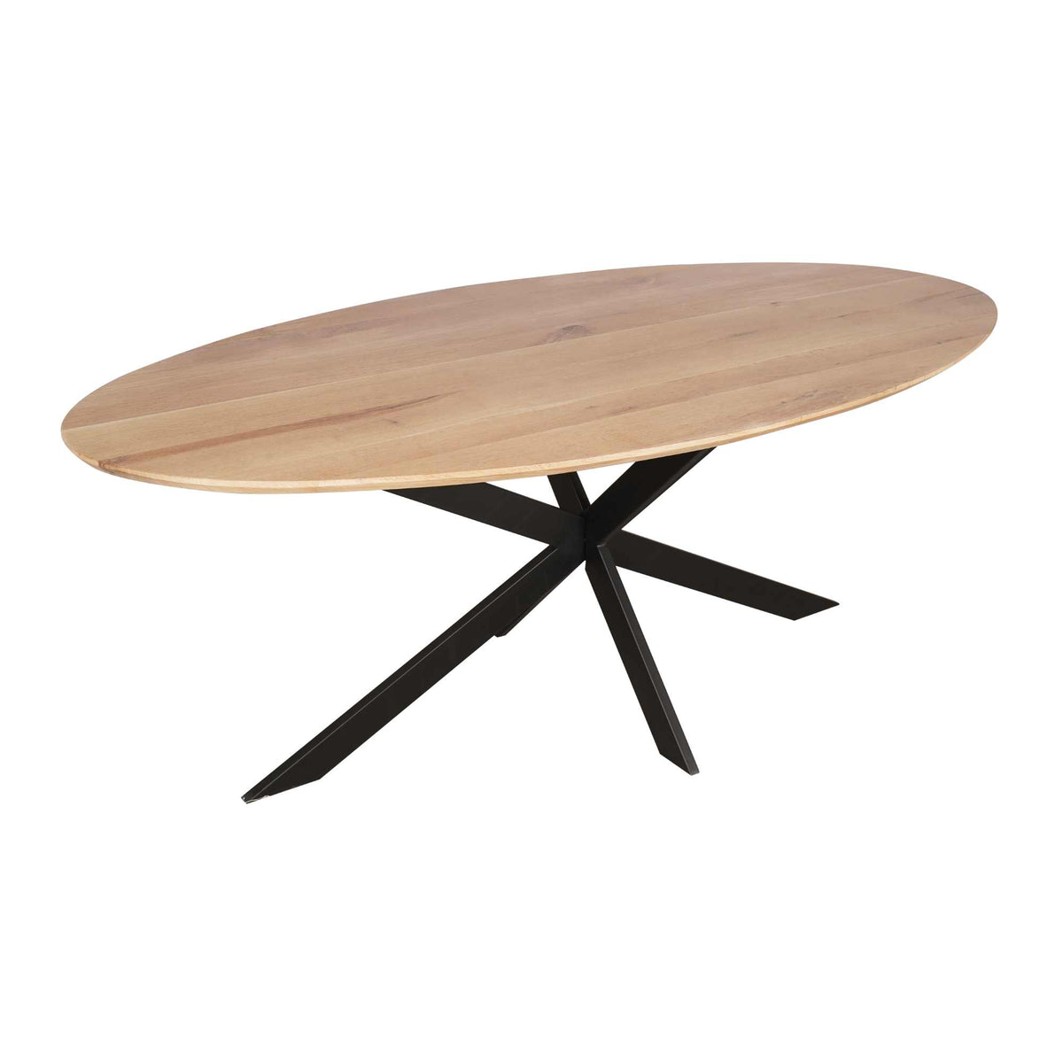 Eiken eettafel Ferris | Ovaal 280 cm | Naturel
