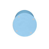 Bijzettafel Abbey | Blauw