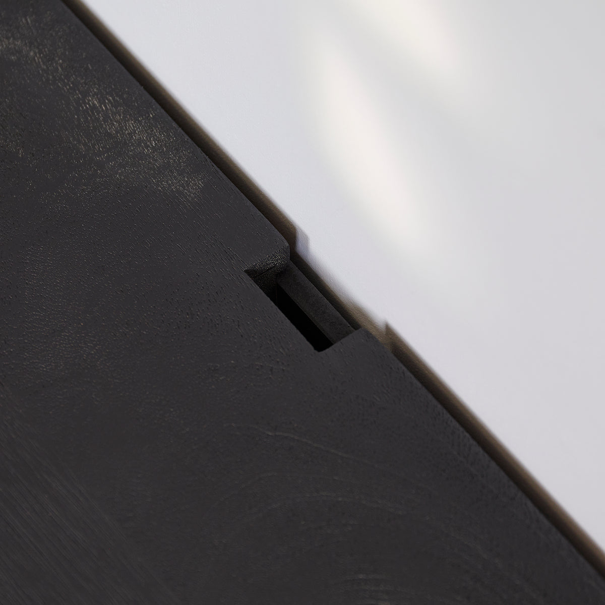 Zwevend Tv meubel Vision Black | 280 cm