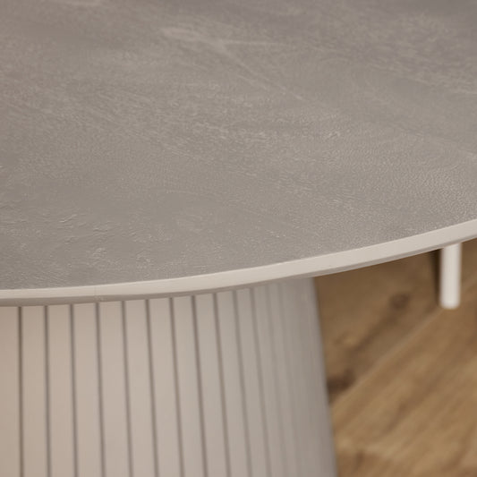Eettafel Solana | 130 cm | Taupe