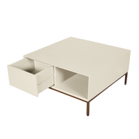 Salontafel Madison Sand | 80 cm | Vierkant