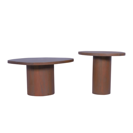 Salontafel Mirre | Walnut | Set van 2