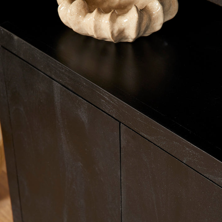 Boekenkast Brussel Black | 4 vakken