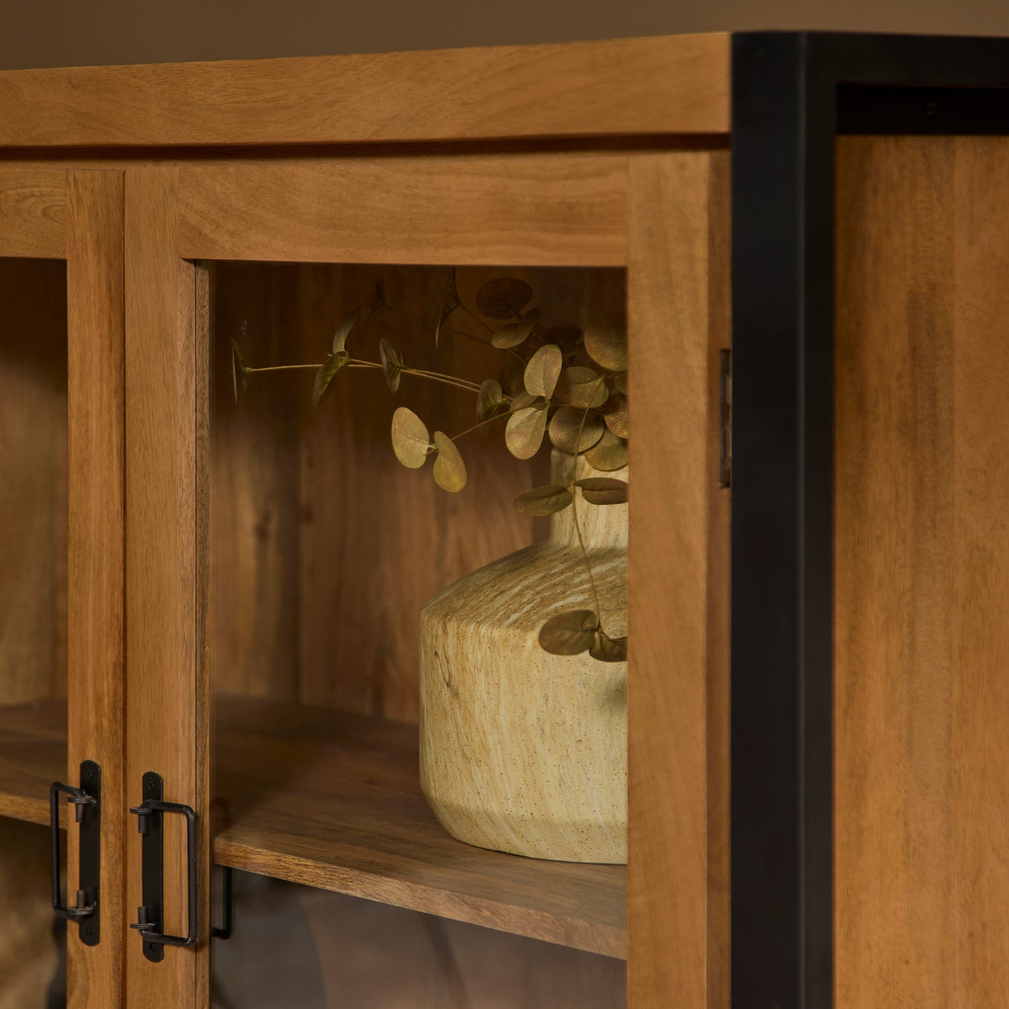 Vitrinekast Boaz | 115 cm