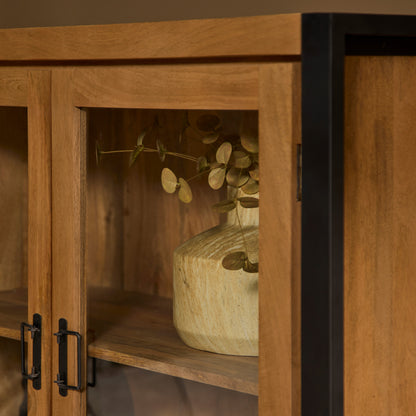 Vitrinekast Boaz | 115 cm