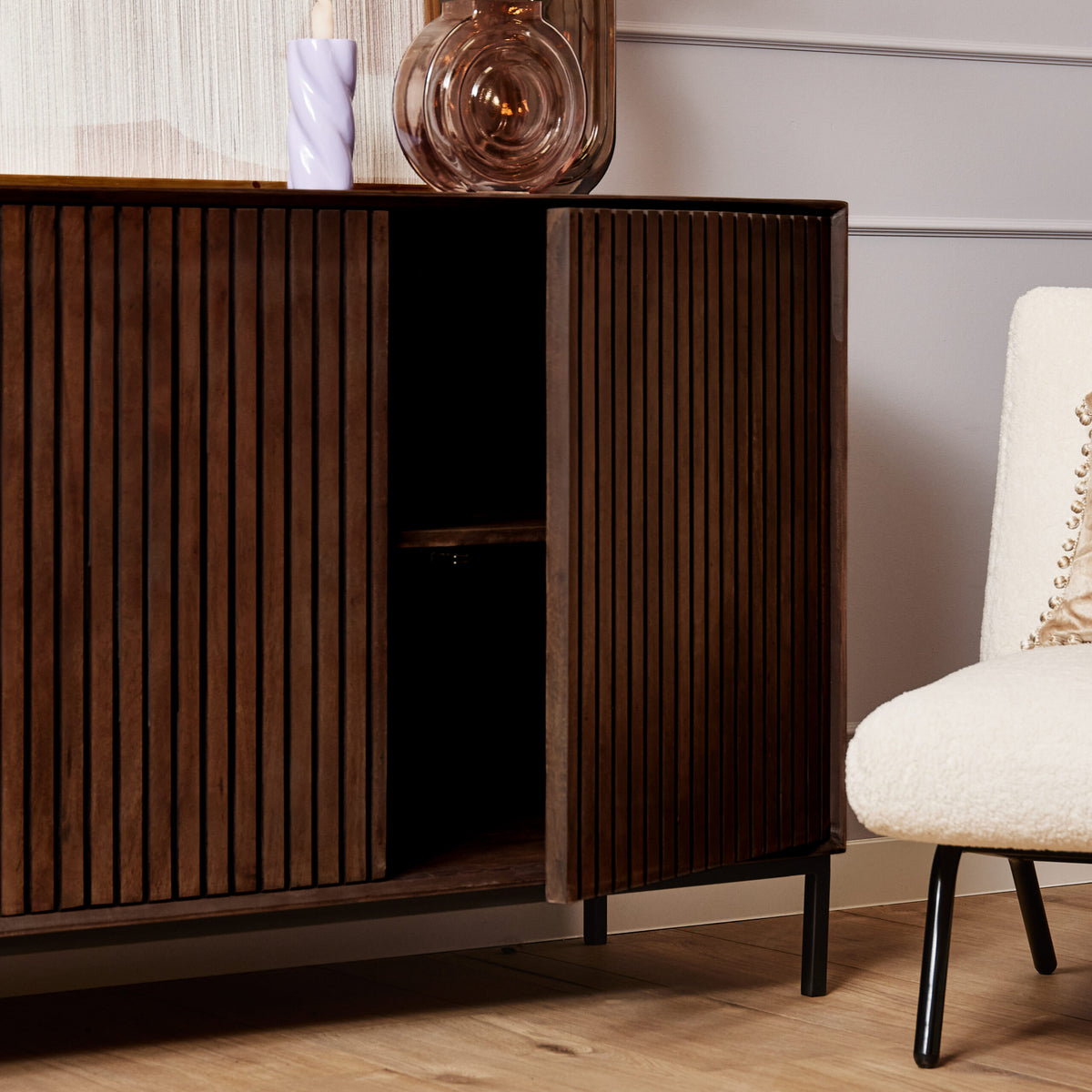 Dressoir Madison Brown | 165 cm